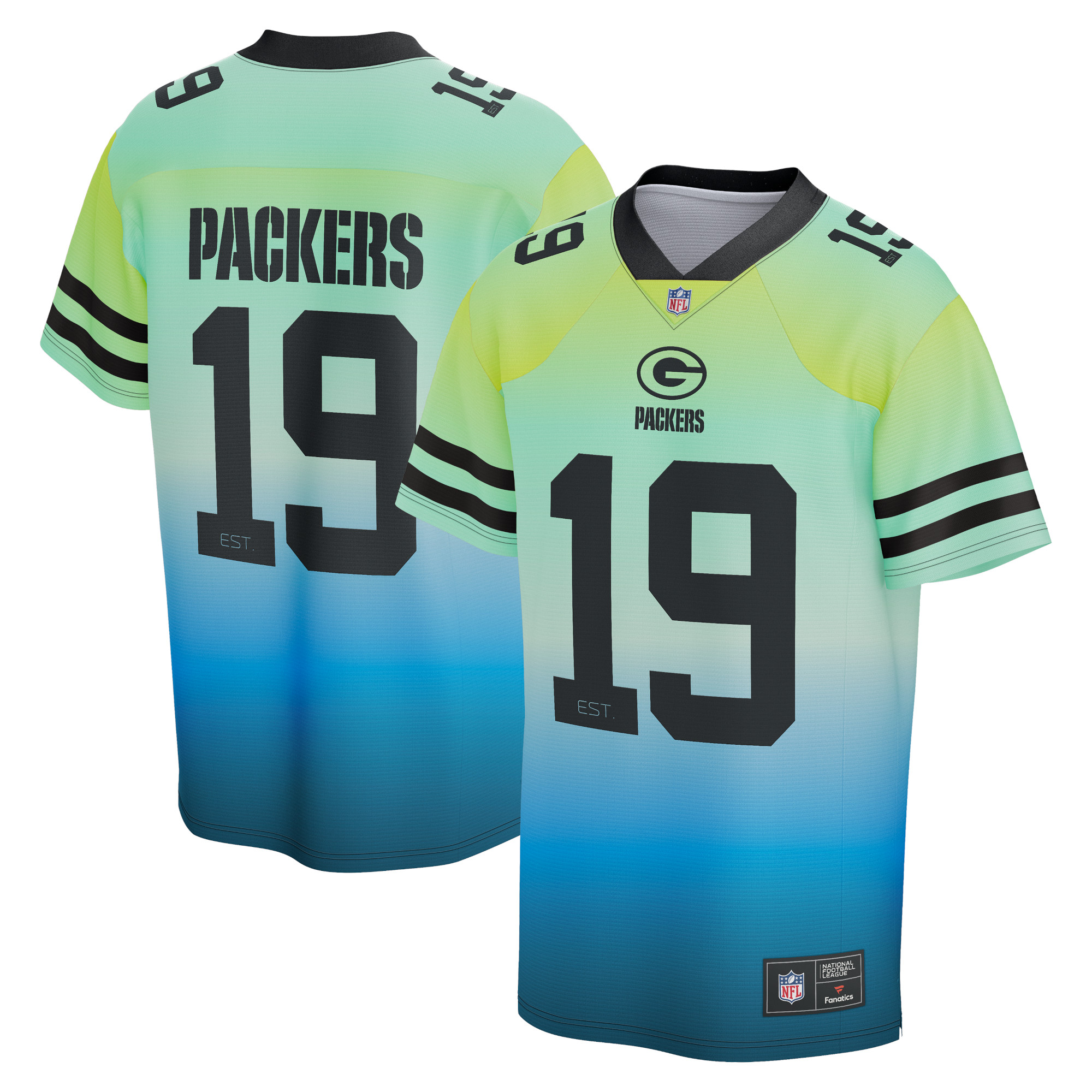 Green Bay Packers Gradient NFL Foundation Trikot – Herren