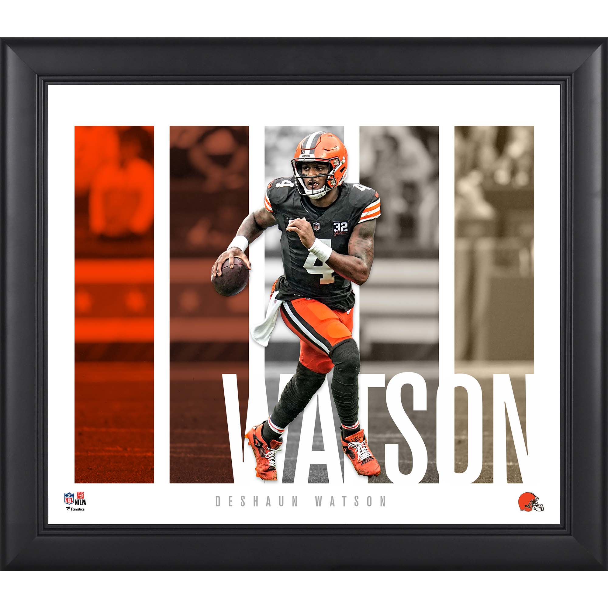 Deshaun Watson Cleveland Browns Gerahmte 15″ x 17″ Spielerpanel-Collage