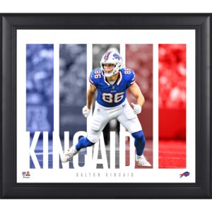 Dalton Kincaid Buffalo Bills Gerahmte 15″ x 17″ Spielerpanel-Collage