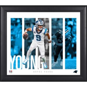 Bryce Young Carolina Panthers Gerahmte 15″ x 17″ Spielerpanel-Collage