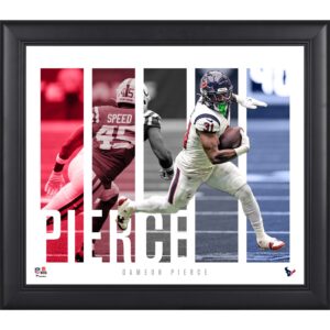 Dameon Pierce Houston Texans Gerahmte 15″ x 17″ Spielerpanel-Collage