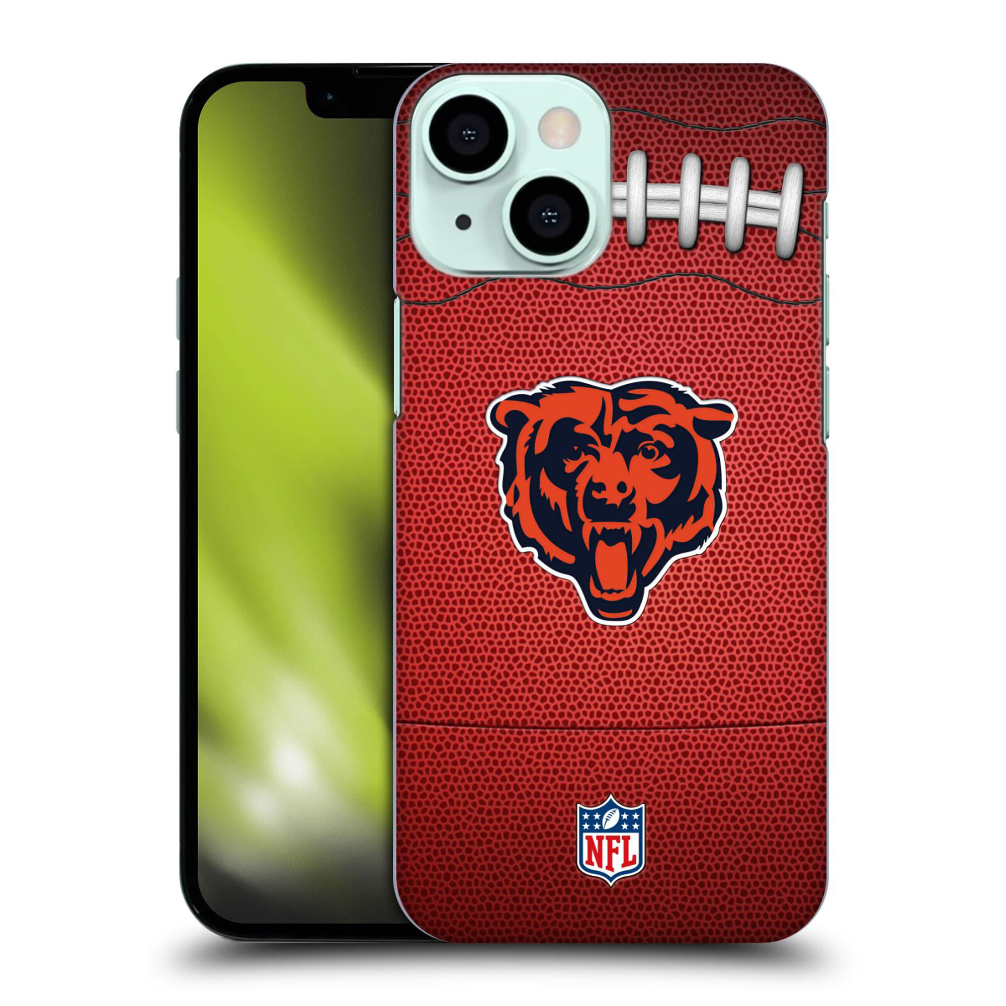 Chicago Bears Hartschalen-Handyhülle mit Football-Grafik – iPhone