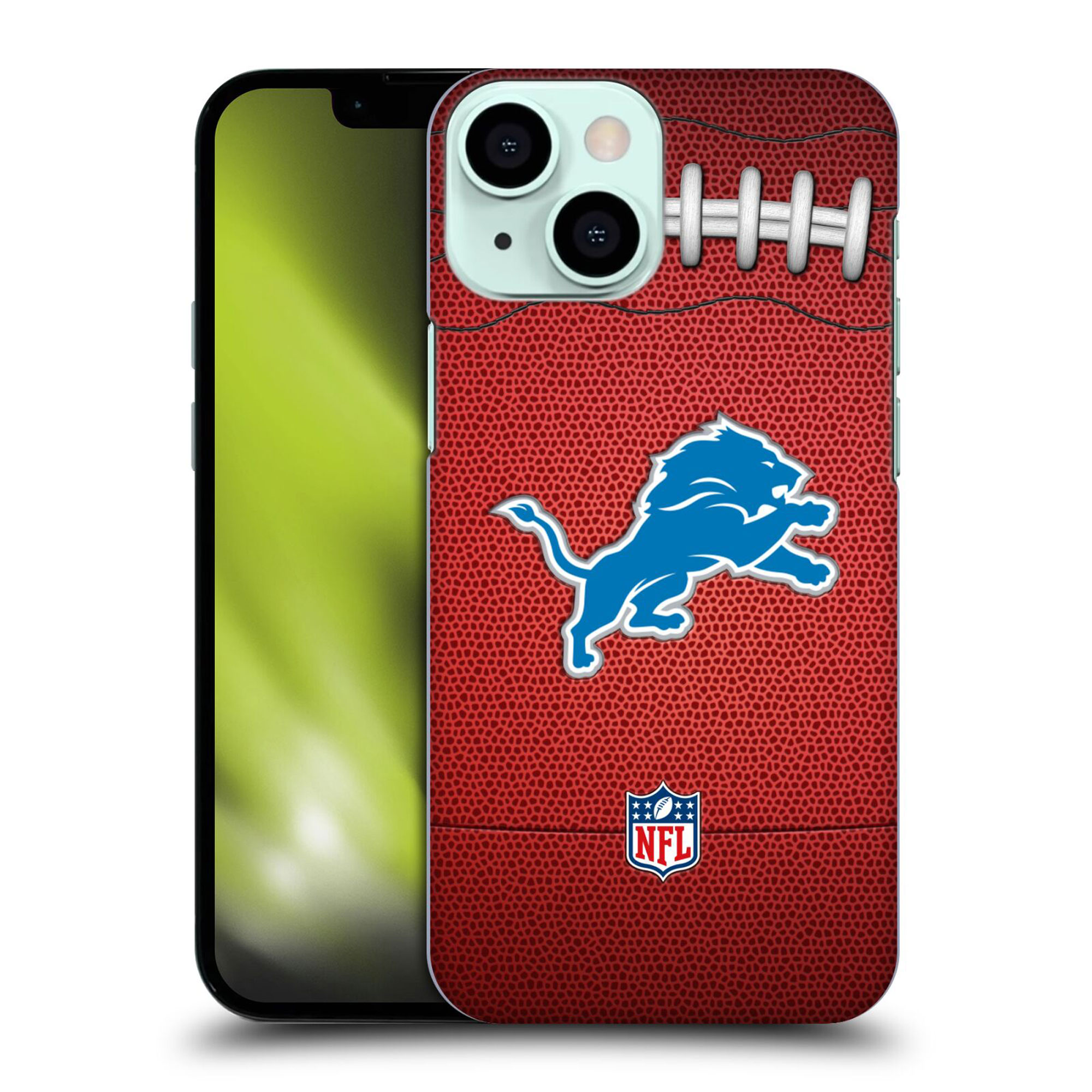 Detroit Lions Hartschalen-Handyhülle mit Football-Grafik – iPhone