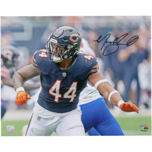 Signiertes Actionfoto von Noah Sewell, Chicago Bears, 16 x 20 Zoll, horizontal