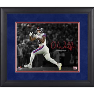 Darren Waller New York Giants Gerahmtes 11″ x 14″ Spotlight-Foto – Faksimile-Signatur