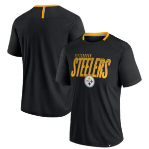Pittsburgh Steelers Defender Fade Dot Slant T-Shirt – Herren