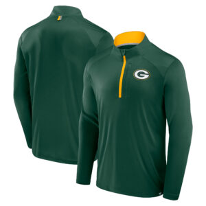 Green Bay Packers Defender Quarter Quarter-Zip – Herren