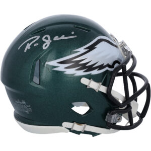 Ron Jaworski Philadelphia Eagles signierter Riddell Speed ​​Mini-Helm