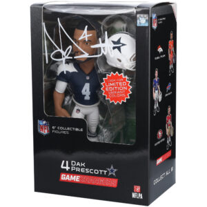 Signierte 6-Zoll-Figur „GameChangers Series 2“ von Dak Prescott, Dallas Cowboys