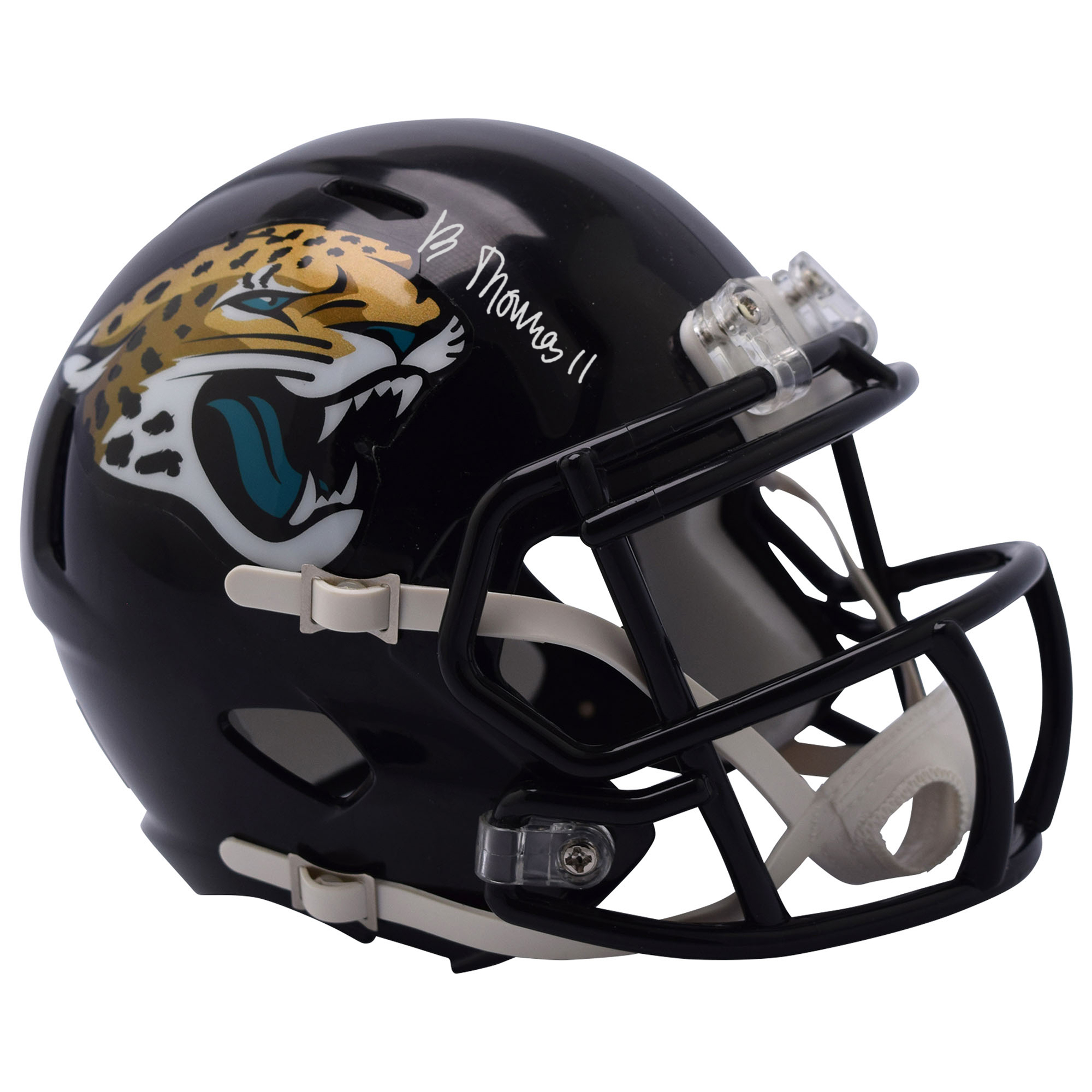 Brian Thomas Jr. Jacksonville Jaguars signierter 2024 NFL Draft Erstrunden-Pick Riddell Speed ​​Mini Helm