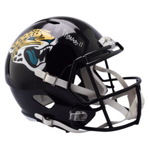 Brian Thomas Jr. Jacksonville Jaguars signierter 2024 NFL Draft Erstrunden-Pick Riddell Speed ​​Replica Helm