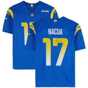 Puka Nacua – Los Angeles Rams – signiertes Royal Nike Limited-Trikot