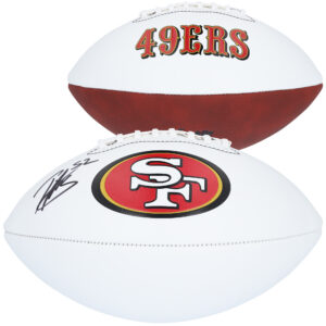 Patrick Willis San Francisco 49ers signierter Franklin White Panel Football