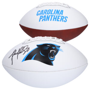 Autogramm von Luke Kuechly, Carolina Panthers, Franklin White Panel Football