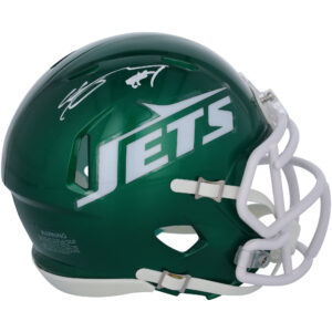 Ahmad Sauce Gardner New York Jets signierter alternativer Tribute Speed ​​Mini-Helm 2023