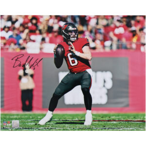 Baker Mayfield, Tampa Bay Buccaneers, signiertes Wurffoto, 16 x 20 Zoll