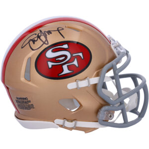 Steve Young San Francisco 49ers signierter Throwback 1964-96 Speed ​​Mini-Helm