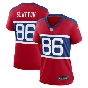 New York Giants Nike Secondary Alternate Throwback – Rot – Darius Slayton – Damen