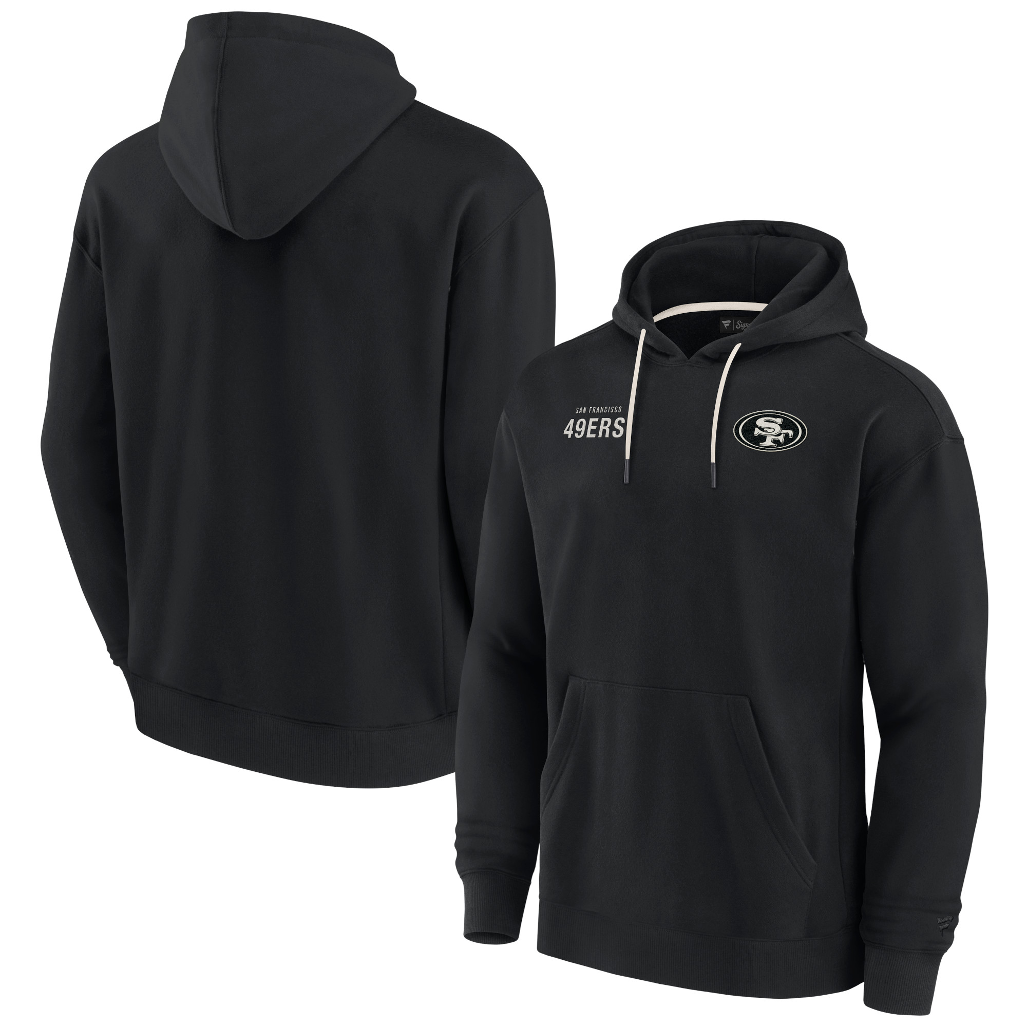 Unisex Fanatics San Francisco 49ers Elements Superweicher Fleece-Kapuzenpullover, schwarz