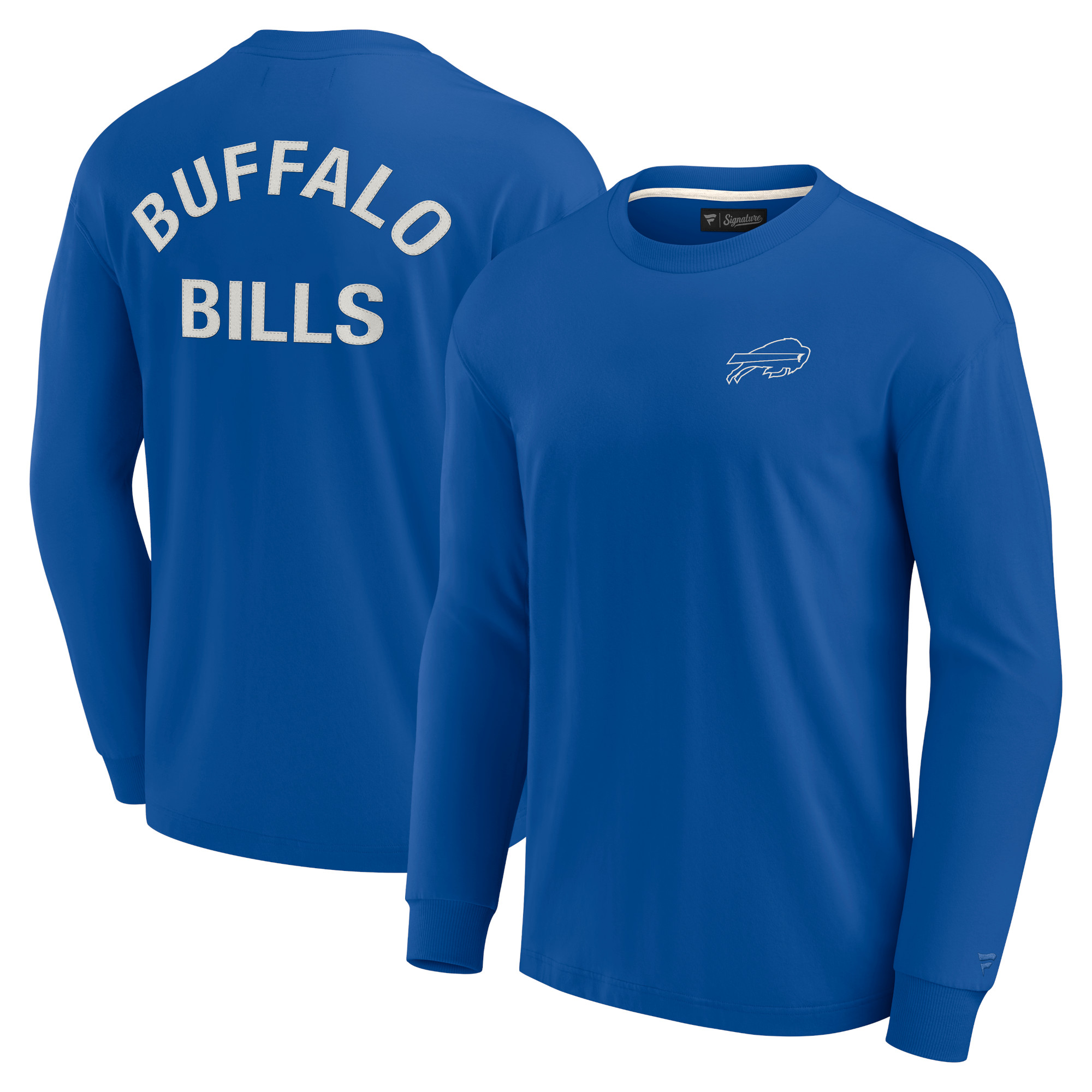 Unisex Fanatics Royal Buffalo Bills Elements Superweiches Langarm-T-Shirt