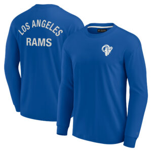 Unisex Fanatics Royal Los Angeles Rams Elements Superweiches Langarm-T-Shirt