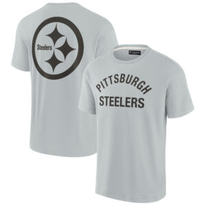 Unisex Fanatics – Graues Pittsburgh Steelers Elements-T-Shirt mit superweichen Kurzarm