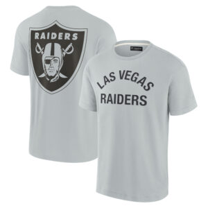 Unisex Fanatics Graues Las Vegas Raiders Elements Superweiches Kurzarm-T-Shirt