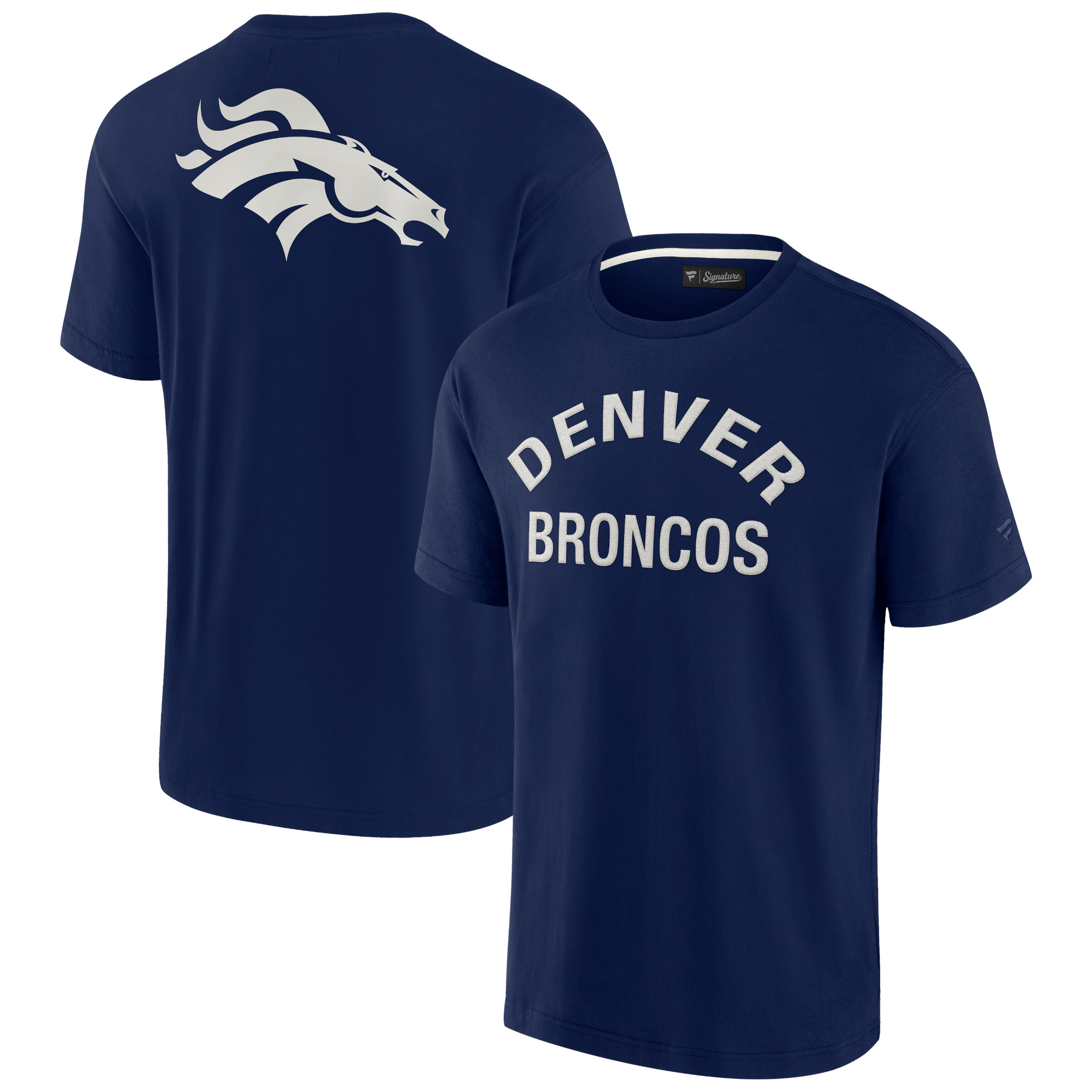 Unisex Fanatics Denver Broncos Elements Superweiches Kurzarm-T-Shirt, Marineblau