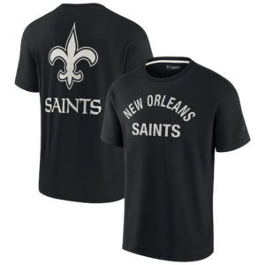 Schwarzes Unisex-T-Shirt „New Orleans Saints Elements“ von Fanatics, superweich, kurzärmelig