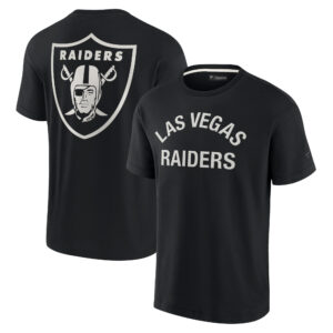 Unisex Fanatics Schwarzes Las Vegas Raiders Elements Superweiches Kurzarm-T-Shirt