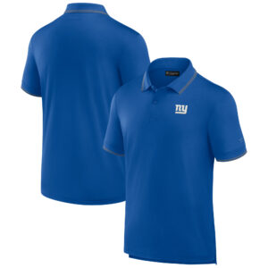 Royalblaues Piqué-Poloshirt der New York Giants Fanatics für Herren