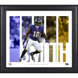 Roquan Smith Baltimore Ravens Gerahmte 15″ x 17″ Spielerpanel-Collage