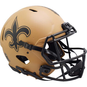 Riddell New Orleans Saints 2023 Salute To Service Speed ​​Authentic Helm