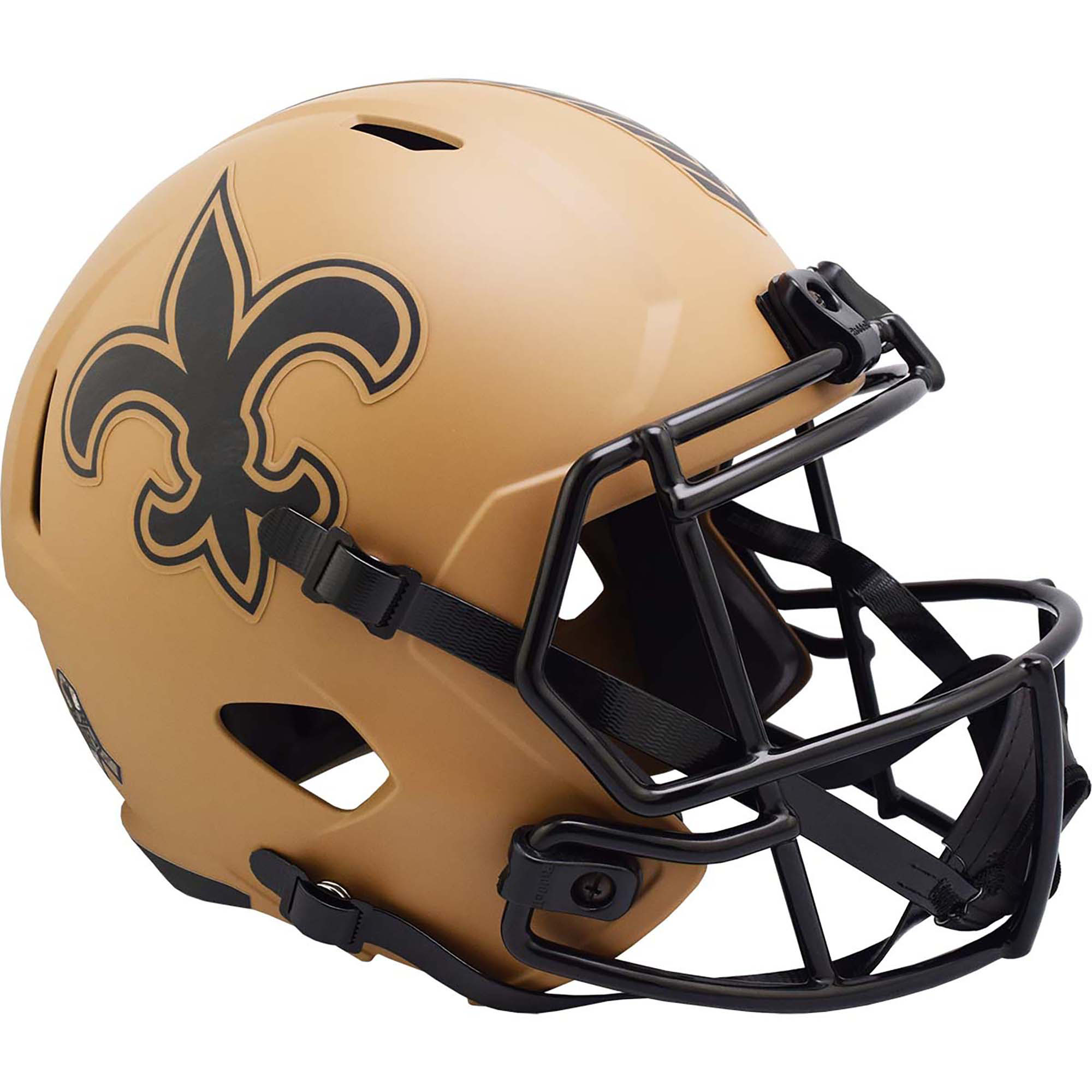 Riddell New Orleans Saints 2023 Salute To Service Speed ​​Replika-Helm