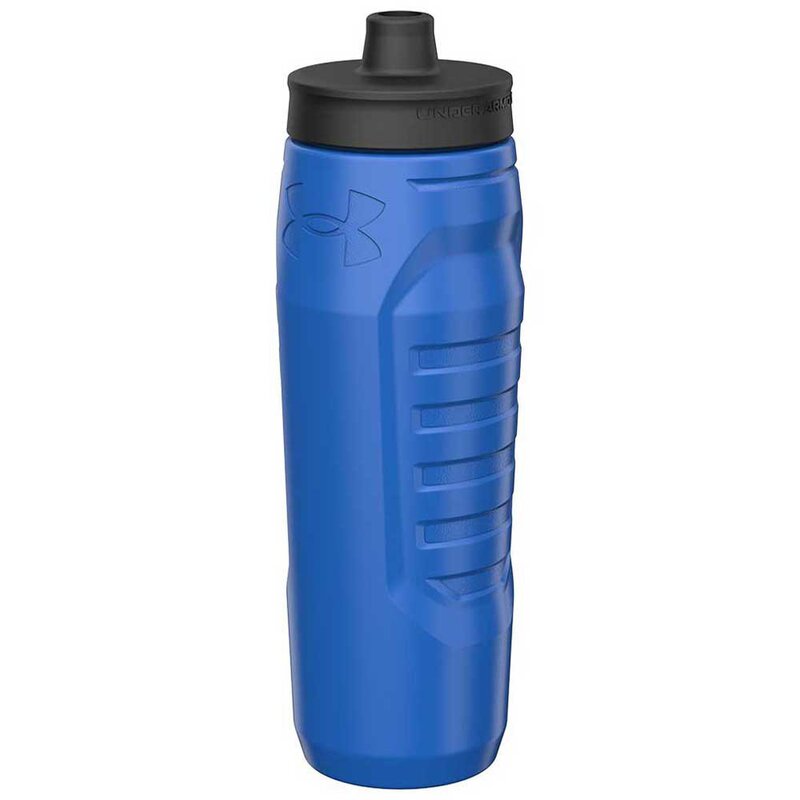 Under Armour Sideline Squeeze 0.95 Liter Water Bottle, UA 32oz Trinkflasche – royal