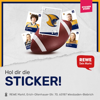 Wiesbaden Phantoms im Stickeralbum