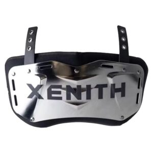 XENITH Back Plate – Chrome silber Gr. L