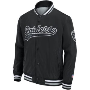 Las Vegas Raiders NFL SATEEN College Jacket