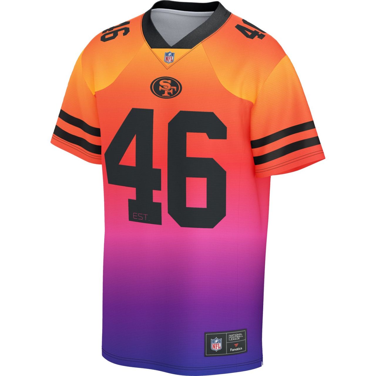 San Francisco 49ers NFL SUNSET Mesh Supporters Jersey