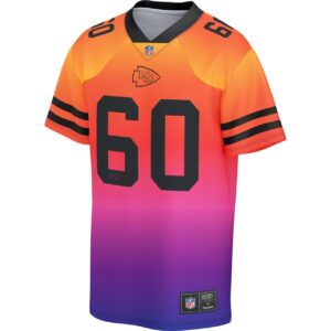 Kansas City Chiefs NFL SUNSET Mesh Supporters Jersey