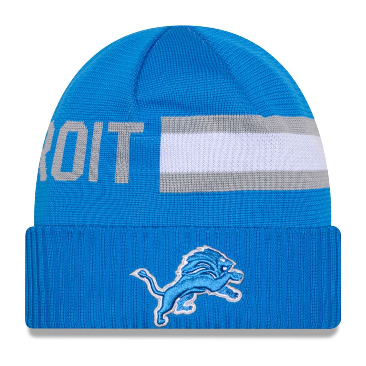 New Era NFL SIDELINE Tech Knit Mütze – Detroit Lions