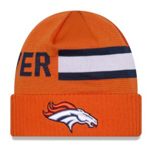 New Era NFL SIDELINE Tech Knit Mütze – Denver Broncos