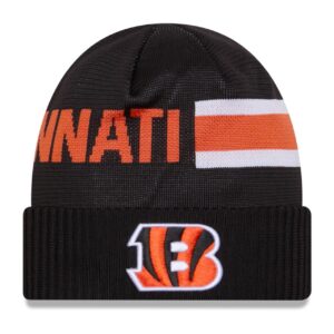 New Era NFL SIDELINE Tech Knit Mütze – Cincinnati Bengals