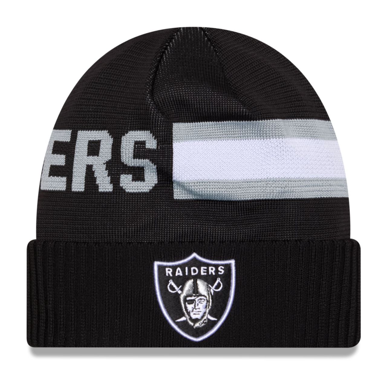 New Era NFL SIDELINE Tech Knit Mütze – Las Vegas Raiders