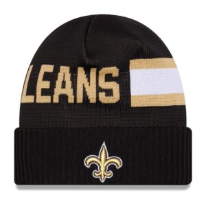 New Era NFL SIDELINE Tech Knit Mütze – New Orleans Saints