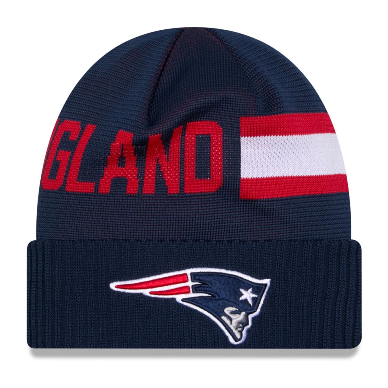 New Era NFL SIDELINE Tech Knit Mütze – New England Patriots