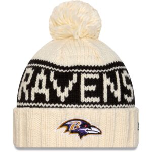 New Era SIDELINE Damen Winter Mütze – NFL Baltimore Ravens