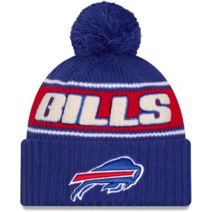 New Era NFL SIDELINE Winter Mütze Buffalo Bills royal