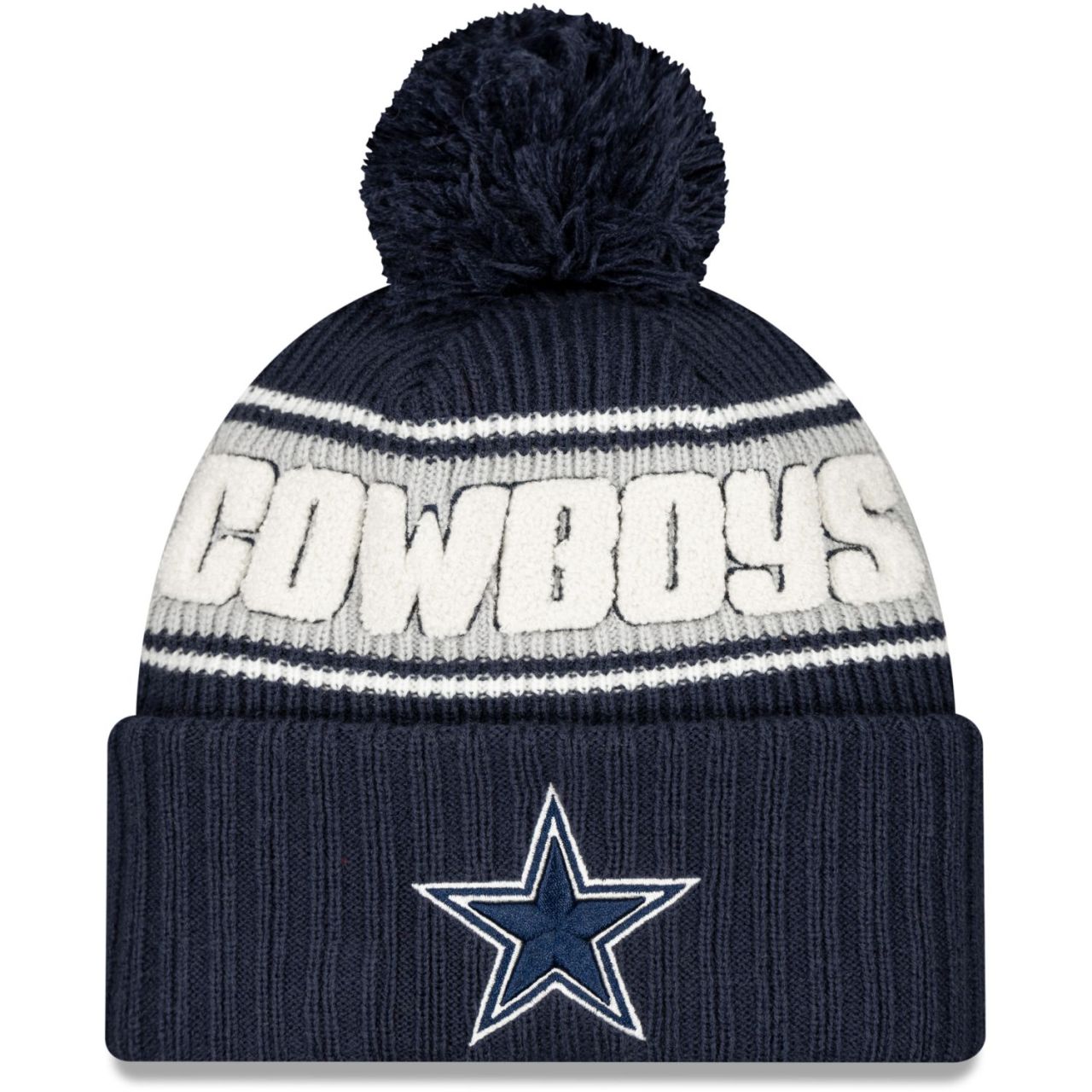 New Era NFL SIDELINE Winter Mütze Dallas Cowboys