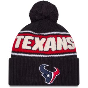 New Era NFL SIDELINE Winter Mütze Houston Texans navy